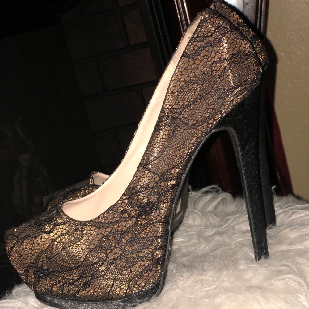 Black heels